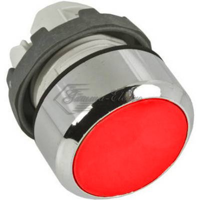 Кнопка MP1-20R красная (только корпус) без подсветки без фиксаци