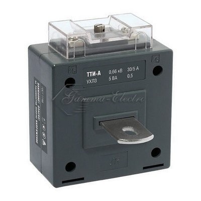 Трансформатор тока ТТИ-А  50/5А  5ВА  класс 0,5S