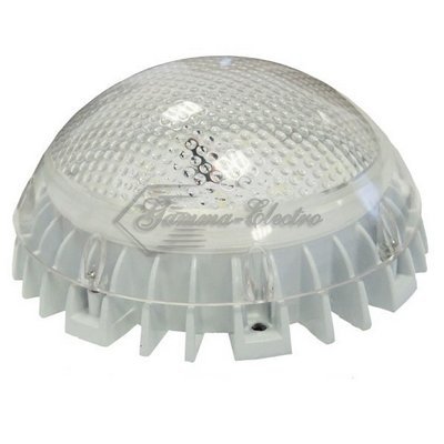 Светильник светодиодный накладной ДБО-84-10-002 LED прозрачный IP65