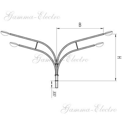 Кронштейн ТОГ-КК4Р-2,5-2,0-гц