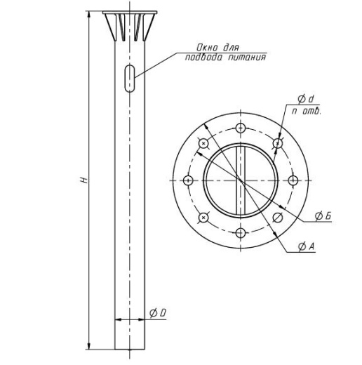 Закладная деталь фундамента ТАНС.31.132.000 (ЗФ-30/12/Д540-3,0-б)