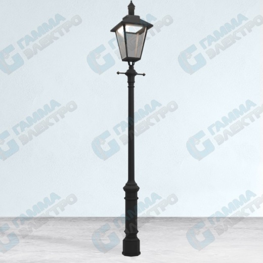 Опора декоративная с элементами чугунного литья "Вавилон" VAV32