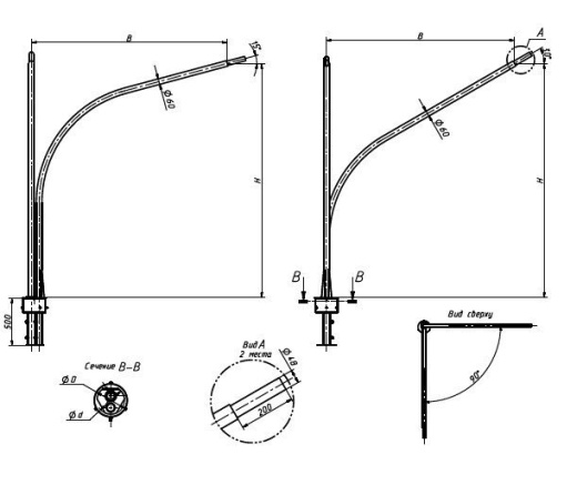 Кронштейн ТАНС.41.195.000 (1.К2-2,0-2,0-30.15/90-О4-ц)