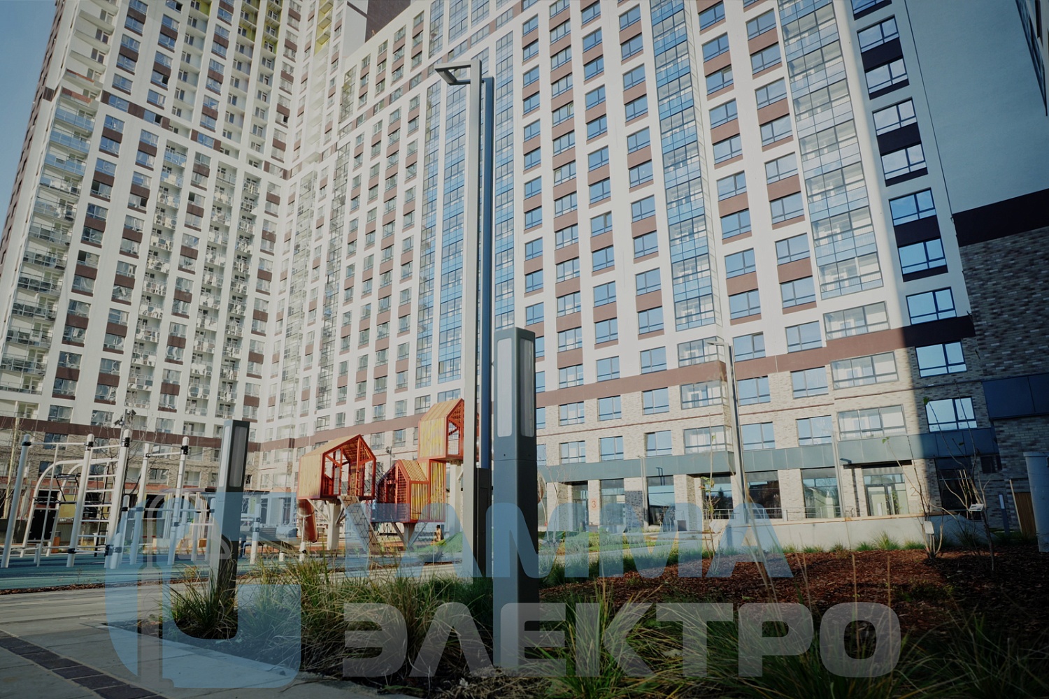 Проект освещения территории ЖК ВИДНЫЙ, Екатеринбург