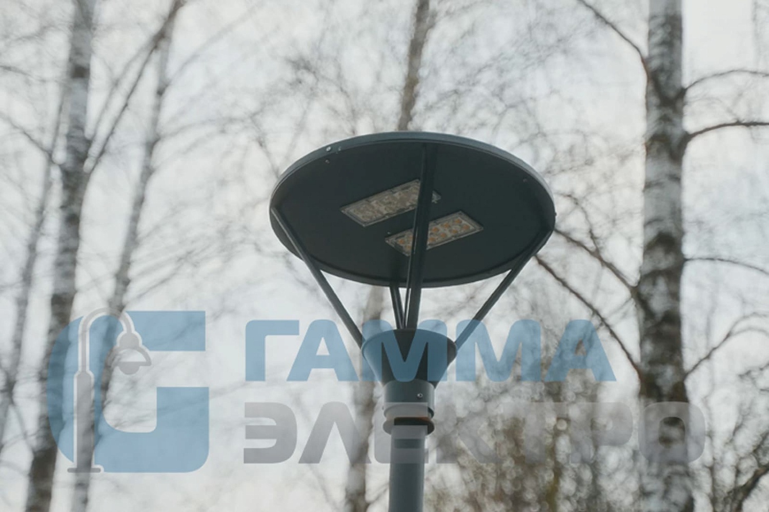 Тосно, освещение зон отдыха