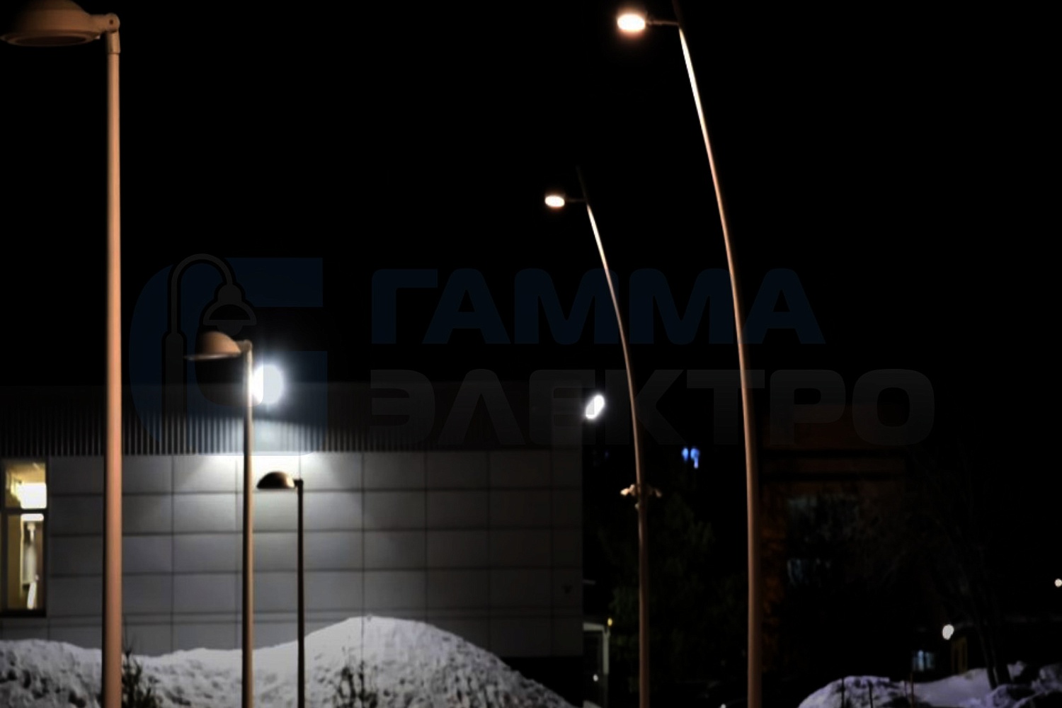 Электросталь, Наружное освещение парковой территории СК "Кристал"