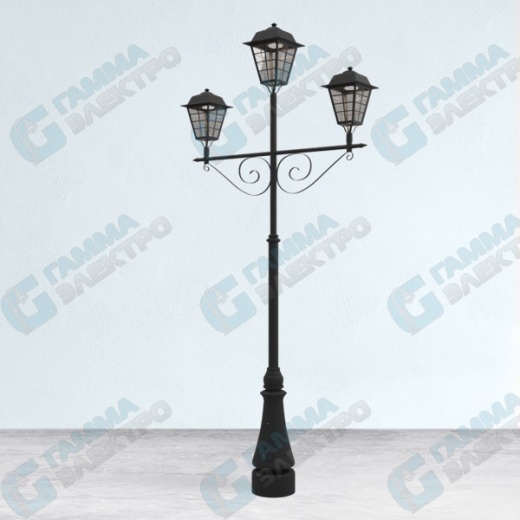 Опора декоративная с элементами чугунного литья "Валдай" VLD3 40