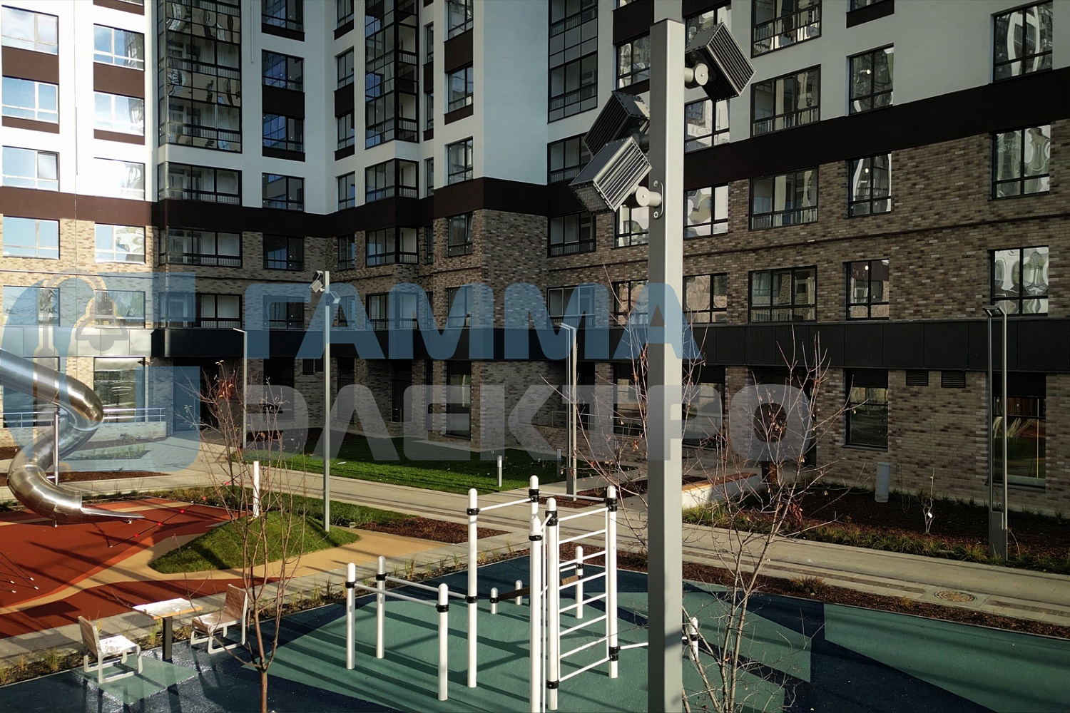 Проект освещения территории ЖК ВИДНЫЙ, Екатеринбург