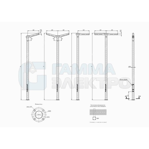 Светодиодная система уличного освещения "Тверь Гала" TVGAL 50М/2