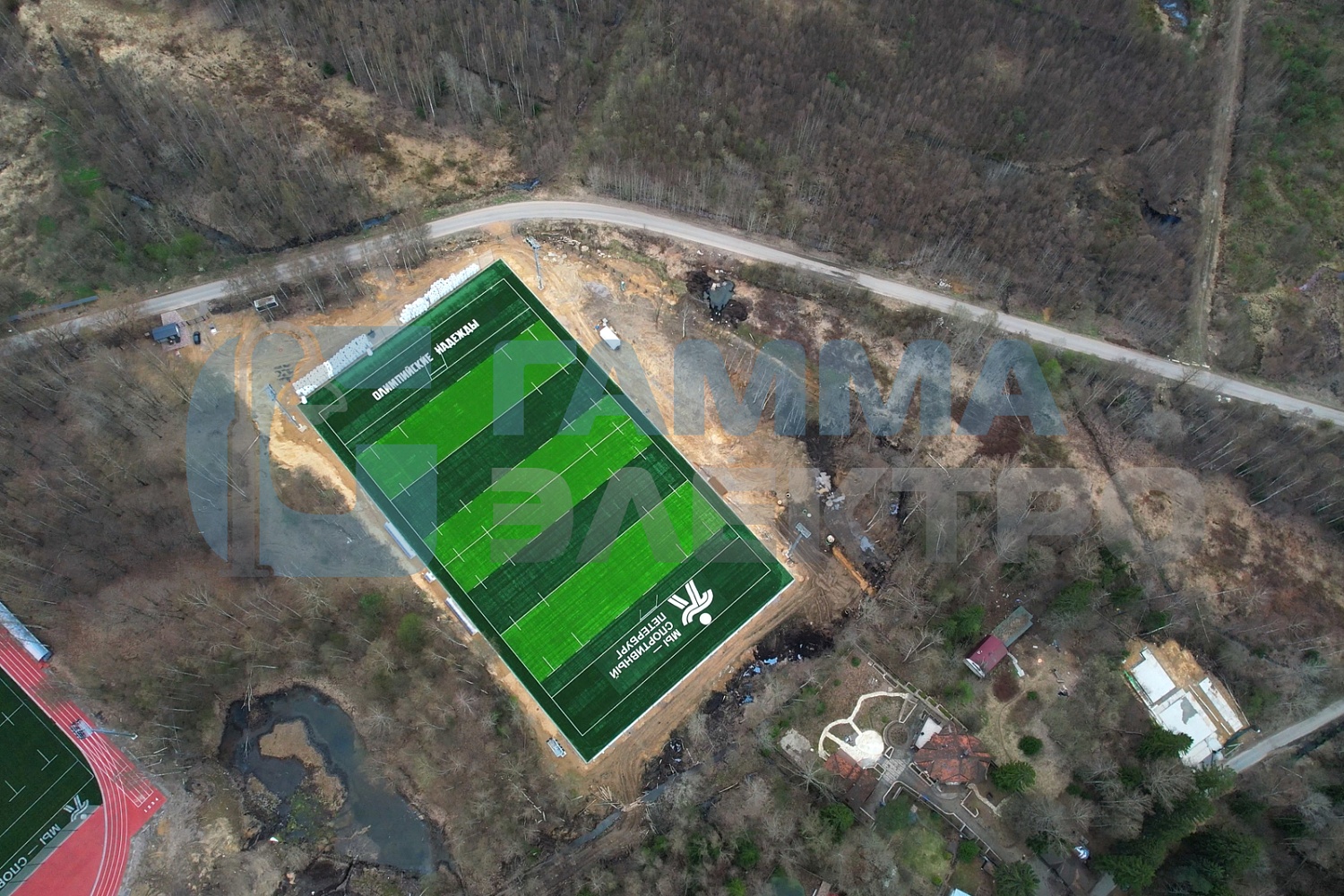 Освещение регбийных полей, п.Парголово