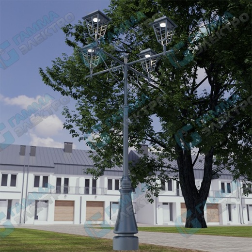 Опора декоративная с элементами чугунного литья "Валдай" VLD4 40