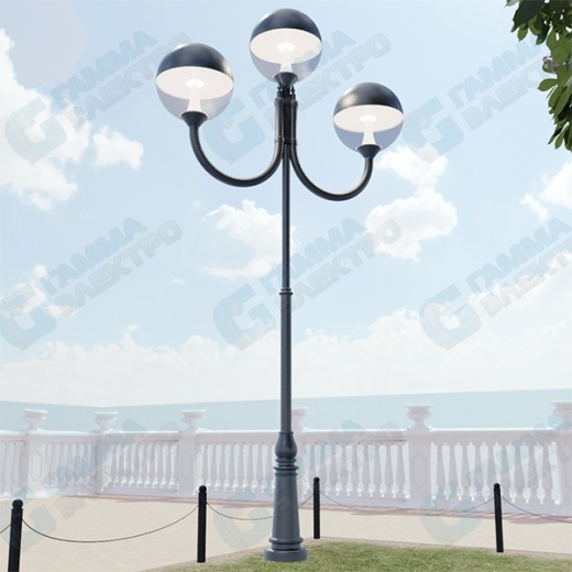 Опора декоративная с элементами чугунного литья "Волхов" VLH2 40