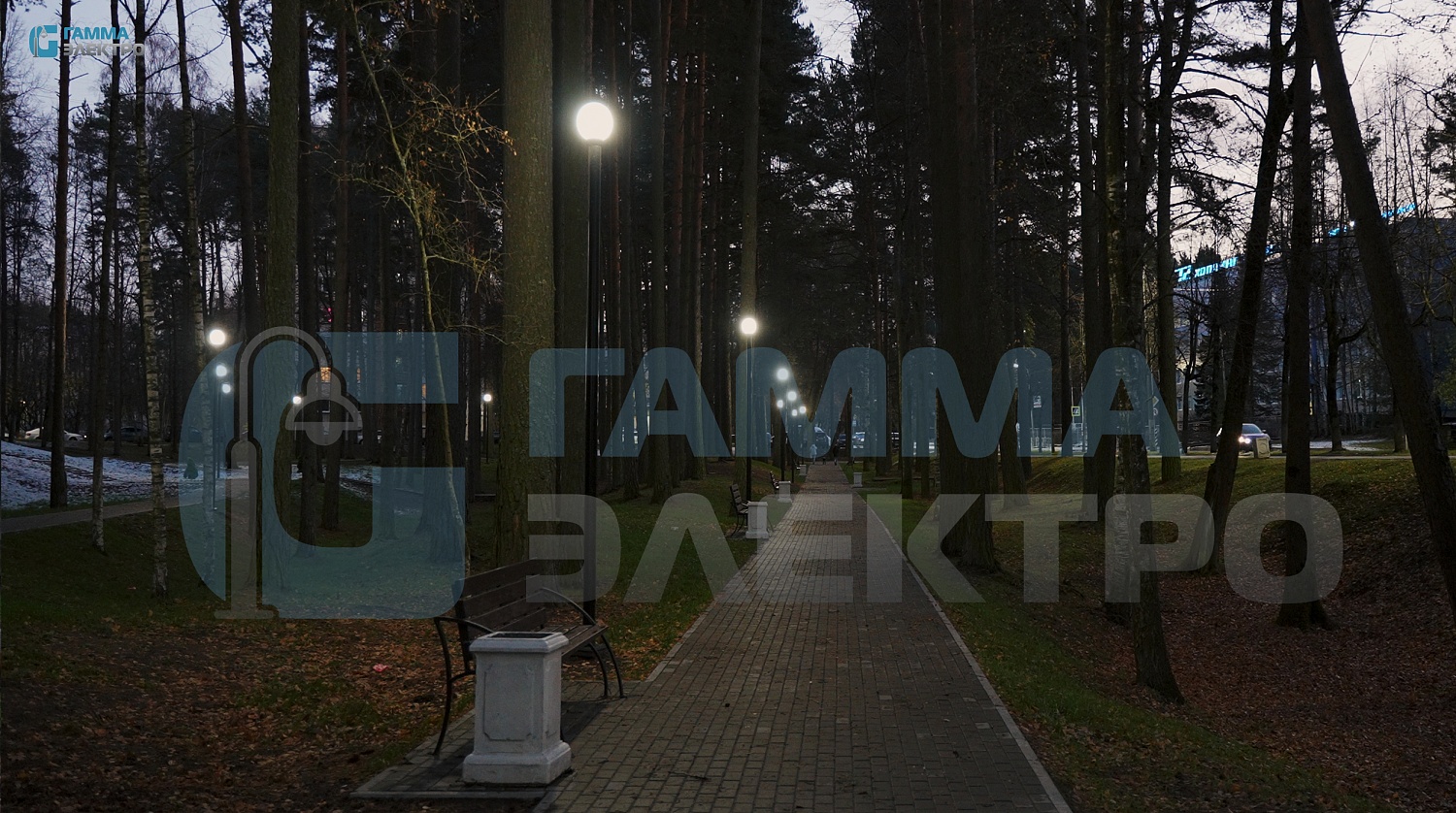 Обустройство сквера в Ленинградской области