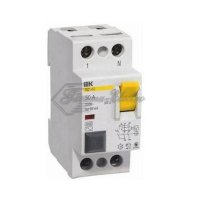 Выключатель дифференциального тока (УЗО) 2п 16А 10мА ВД1-63 АС