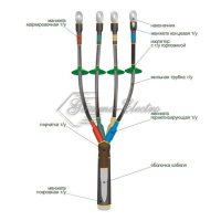 Муфта кабельная концевая 1ПКНТп(Б)- 5ж(35-50)