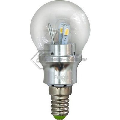 Лампа светодиодная LED 3.5вт Е14 теплая шар