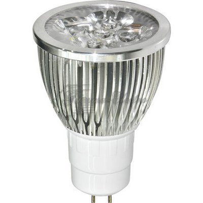 Лампа светодиодная с отражателем LED 5вт 230в G5.3 белая MR16