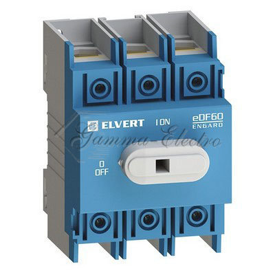 Выключатель-разъединитель eDF60 3P 125А ELVERT
