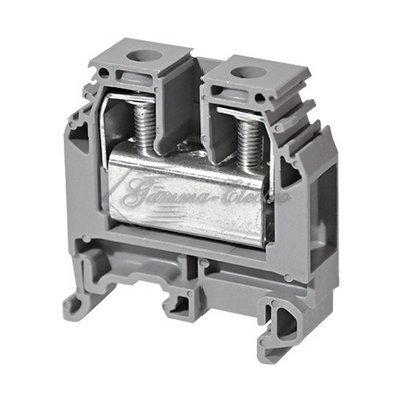 Клемма винтовая M35/16 35 мм.кв серая