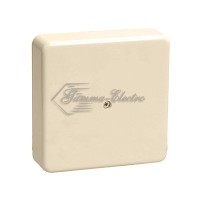 Коробка клеммная 75х75х20 светло-коричневая IP20 КМ41212-03