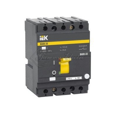 Выключатель автоматический трехполюсный ВА88-33 125А 35кА РЭ1250А