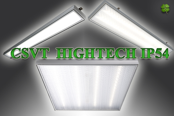 CSVT Hightech IP54. Новая серия светодиодных светильников.